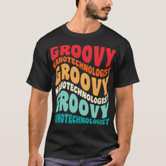 Nanotechnologe Vintag Retro 60er 70er 80er Vibes T-Shirt