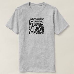 Nanotechnologie Ingenieur Lieben Katzen T - Shirt