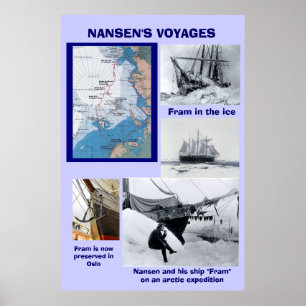 Nansens Reisen, Fram Poster
