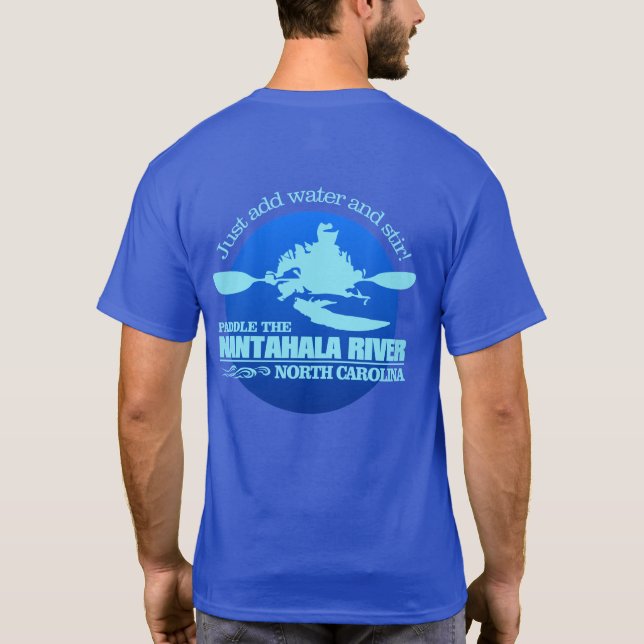 Nantahala (blau) T-Shirt (Rückseite)
