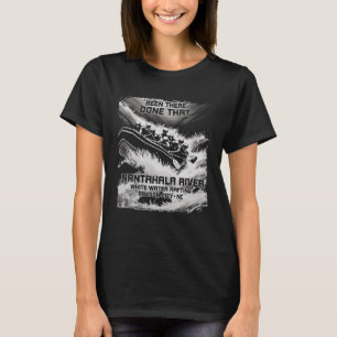 Nantahala Fluss White Water Rafting Rapids NC Raft T-Shirt