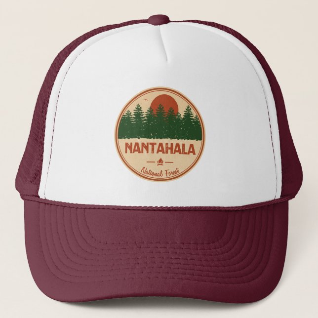 Nantahala National Forest Truckerkappe (Vorderseite)
