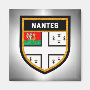 Nantes Flag Magnet