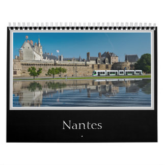 Nantes, Frankreich, Bretagne, Europa-Kalender Kalender