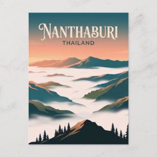 Nanthaburi-Nationalpark Thailand Postkarte