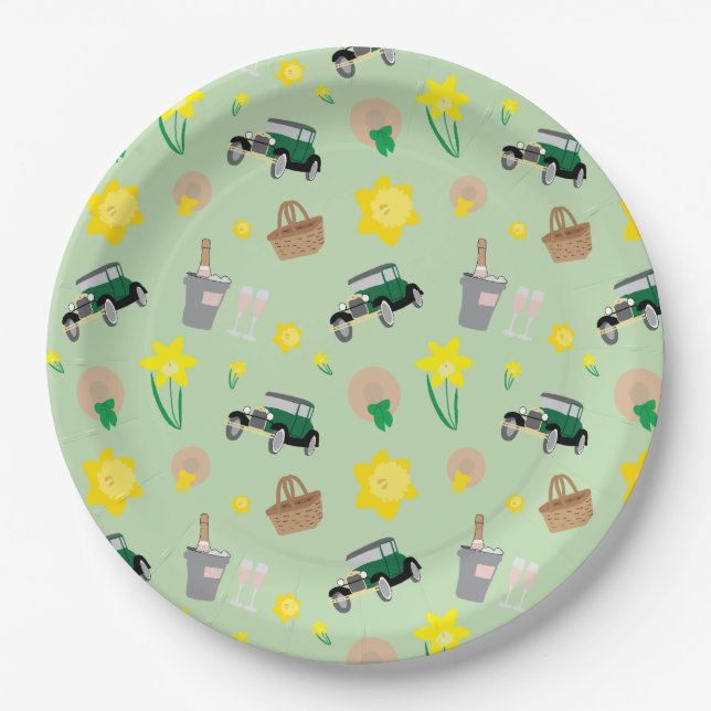 Nantucket Daffodil Weekend Paper Teller (Vorderseite)