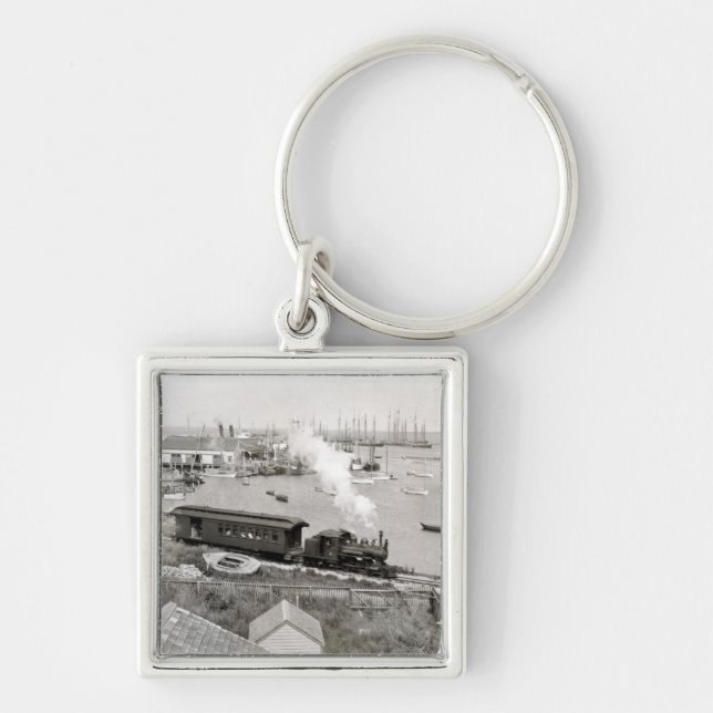 Nantucket Eisenbahn Schlüsselanhänger (Vorne)