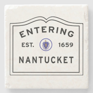 Nantucket-Insel Massachusetts Steinuntersetzer