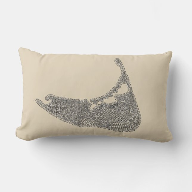 Nantucket inspirierte Kissen (Vorderseite)