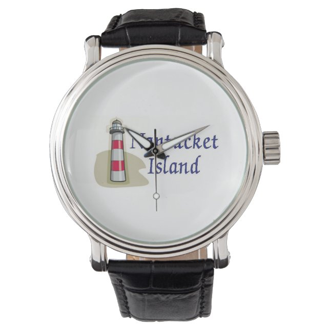 Nantucket Island Armbanduhr (Vorderseite)