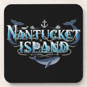 Nantucket Island Massachusetts Getränkeuntersetzer