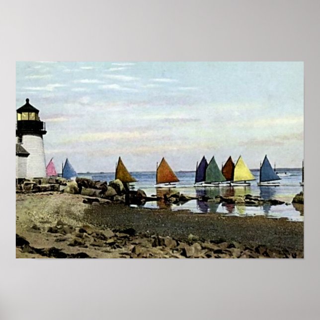 Nantucket Island, Massachusetts Poster (Vorne)