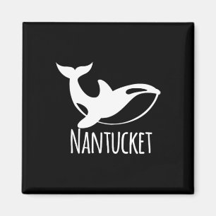 Nantucket Küstenstrand Bootfahren Segeln Fisch Cu Magnet