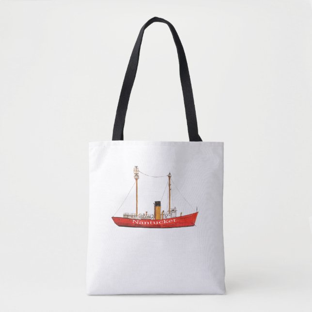 nantucket Lightship-Taschentasche Tasche (Vorderseite)