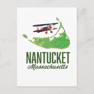 Nantucket Massachusetts Karte