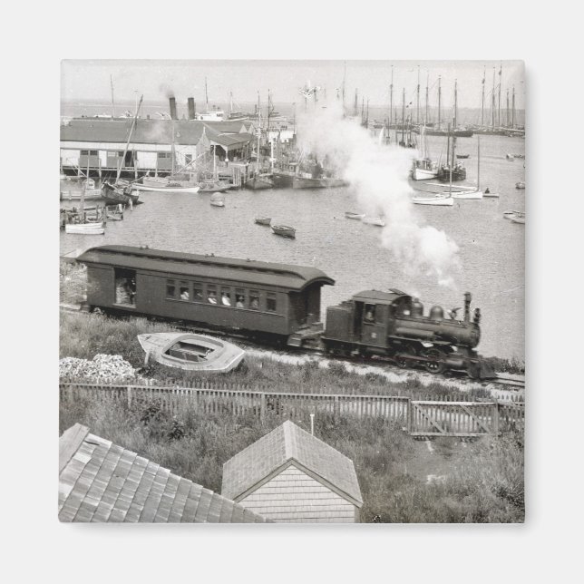 Nantucket Railroad Magnet (Vorne)