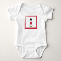 Nantucket Sankaty Lighthouse Baby and Kid Bodysuit