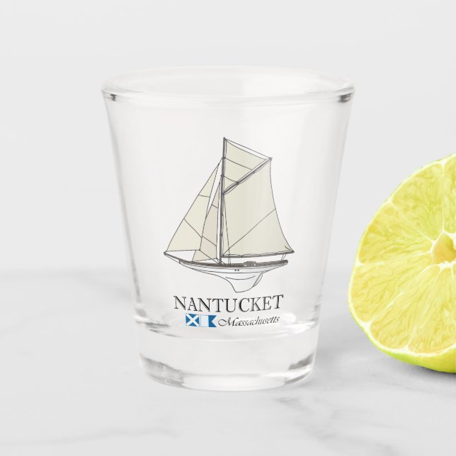 Nantucket (SB) Schnapsglas (Vorderseite)