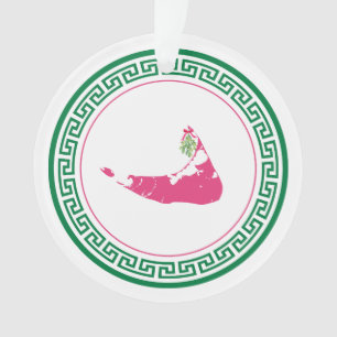 Nantucket Stroll 2025 Acryl-Weihnachtsschmuck Ornament