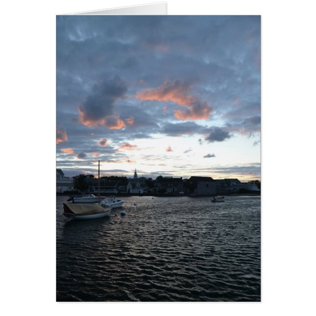 Nantucket Sunset Card (Vorne)