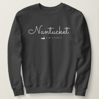 Nantucket Sweatshirt Cursive
