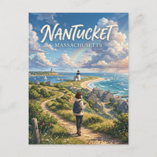 Nantucket USA Postkarte