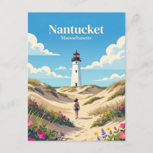 Nantucket USA Postkarte