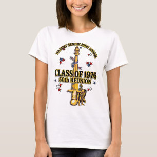 Nanuet Senior HS Knights Wiedervereinigung Schwarz T-Shirt