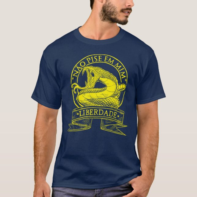 Não pise EM mim - Liberdade (tun Sie tred nicht T-Shirt (Vorderseite)