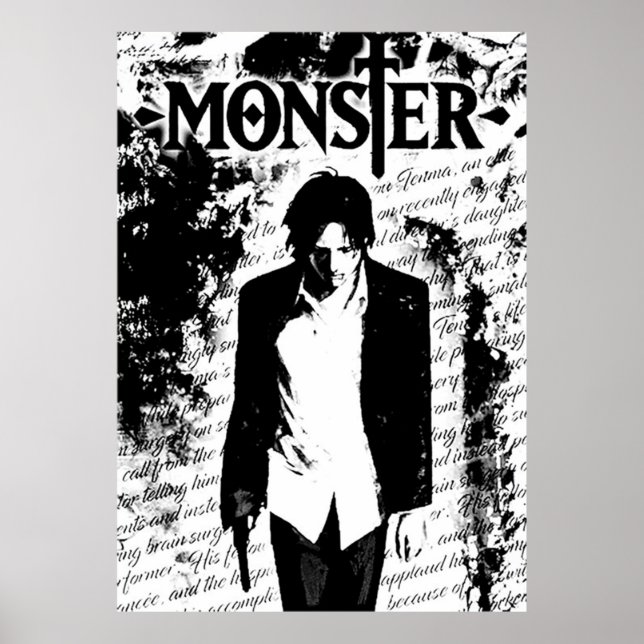 Naoki Urasawas Monster - Anime Manga Poster (Vorne)