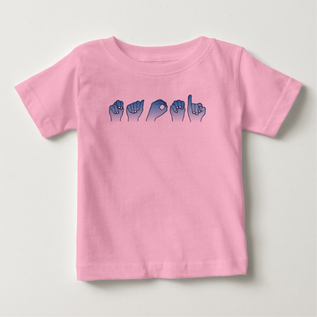 Naomi-Fingerabdruck Baby T-shirt (Vorderseite)