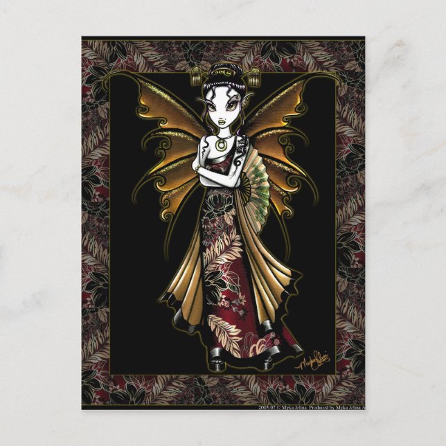 "Naomi" Oriental Fairy Postcard Postkarte (Vorderseite)