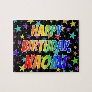 "NAOMI" Vorname, Spaß "GLÜCKLICHER BIRTHTAG"