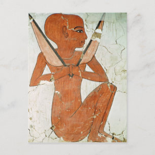 Naos deity, aus dem Grab von Nefertari Postkarte