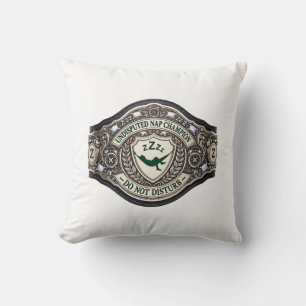 Nap-Champion-Gürtel, Sarkastisches Dad-Geschenk T- Kissen