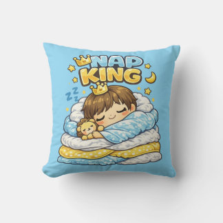 Nap King Kawaii Cushion Pillow  Kissen