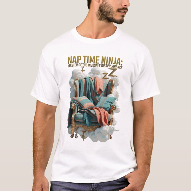 Nap Time Ninja T Shirt (Vorderseite)
