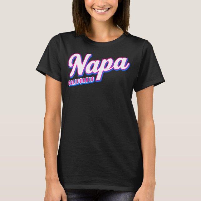 Napa CA T-Shirt (Vorderseite)
