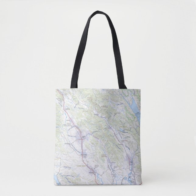 Napa & Sonoma Tasche des kalifornischen Weinlandes (Vorderseite)