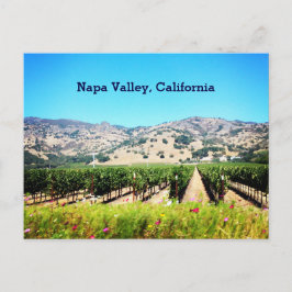 Napa Valley, California Postcard Postkarte