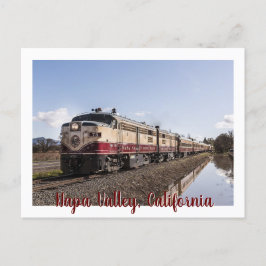 Napa Valley California Weinroute Mendrisiotto Einladungspostkarte