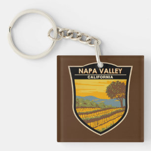 Napa Valley Californie Voyage Art Rétro