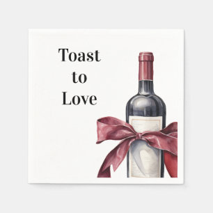Napa Valley Junggeselinnen-Abschied Paper Napkin Serviette
