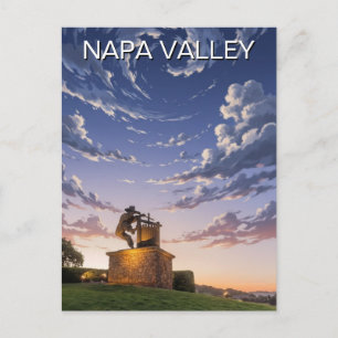 Napa Valley Kalifornien Postkarte