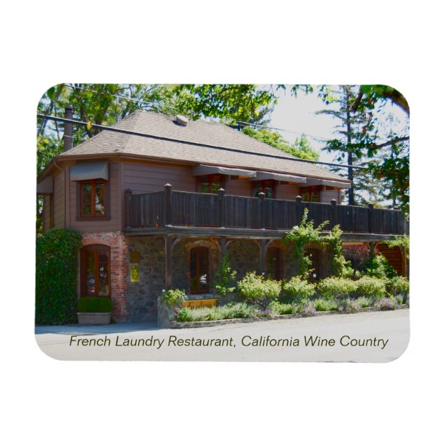Napa Valley Weinkultur Restaurant Magnet (Horizontal)