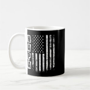 Napa Vater-Tag Amerikanische Flagge 4. Juli Kaffeetasse
