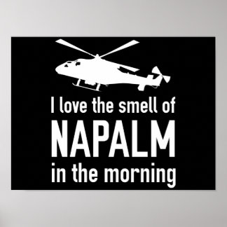 Napalm am Morgen Poster