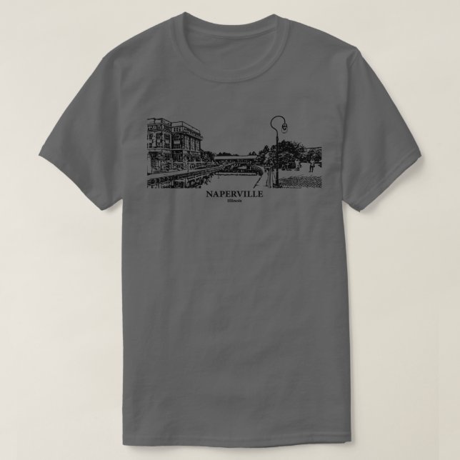 Naperville Illinois TShirt 3 (Design vorne)