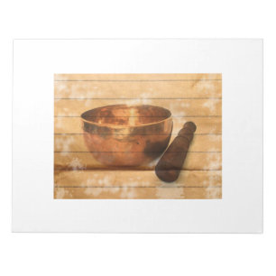 Napf Tibetaner, singing, bowl Notizblock