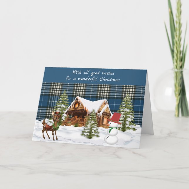 Napier Modern Tartan Weihnachten (Vorderseite)